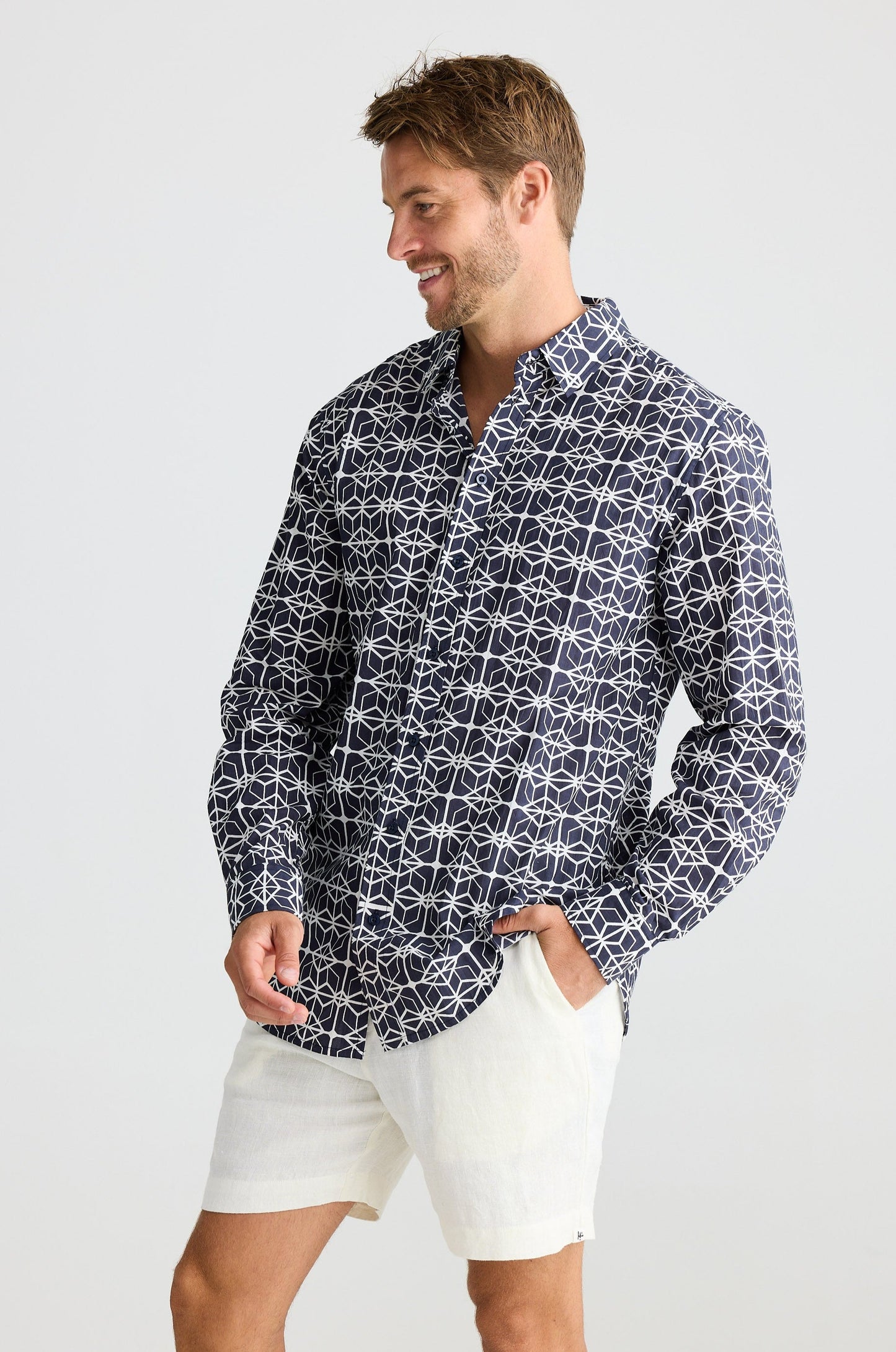 Oxford Shirt - Bowline Print