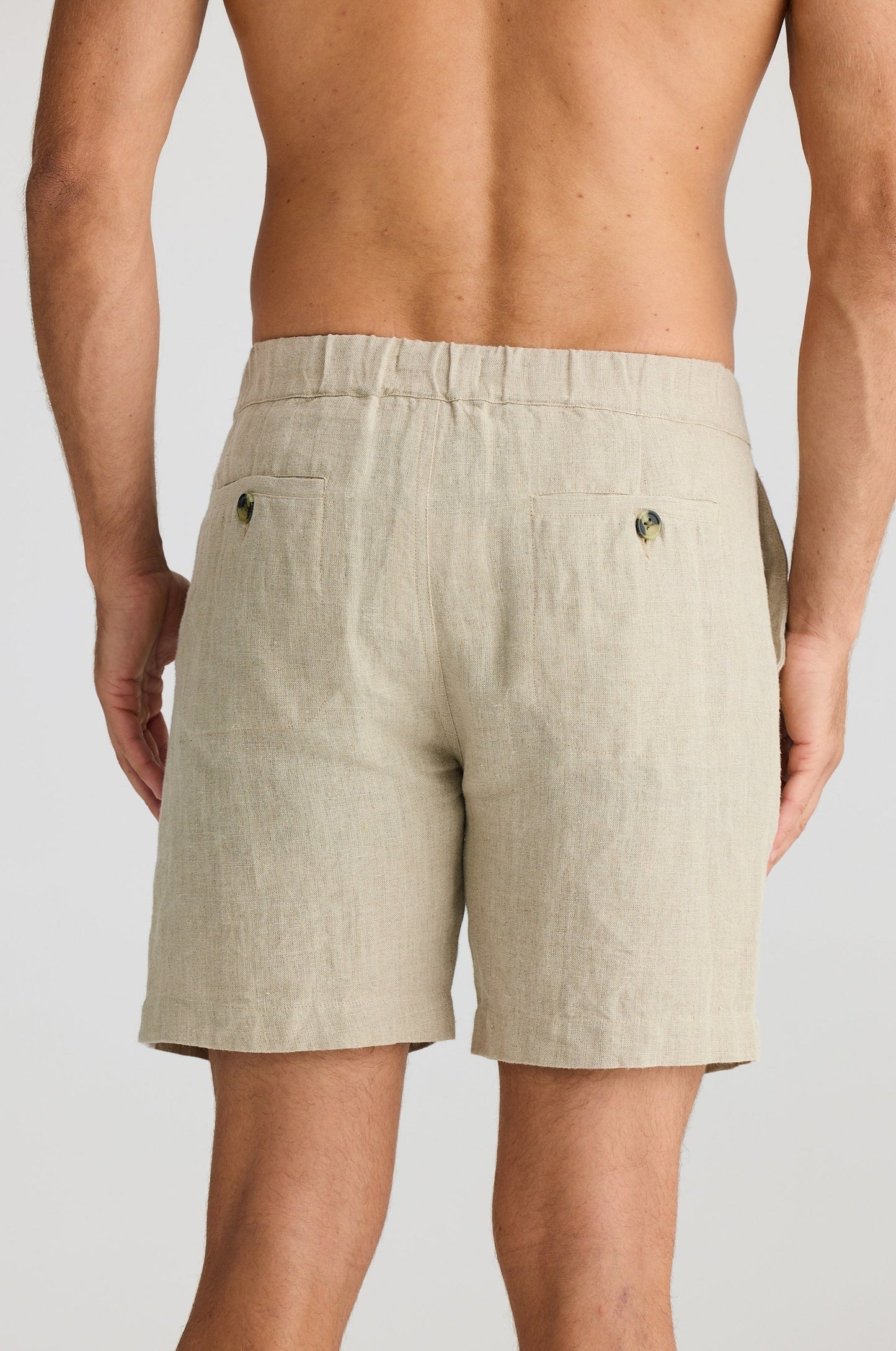 Cornell Short - Natural Linen