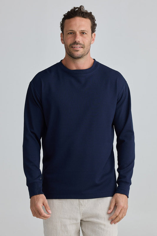 Yale Long Sleeve Top - Ink