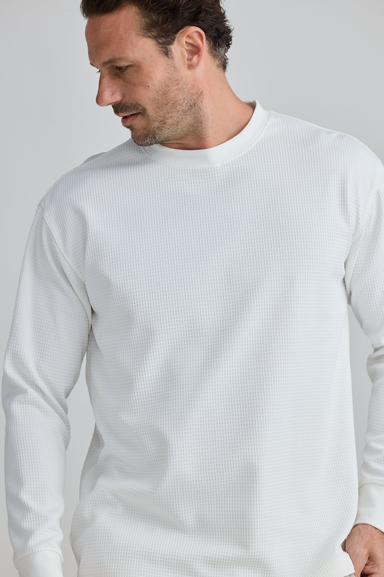 Yale Long Sleeve Top - White