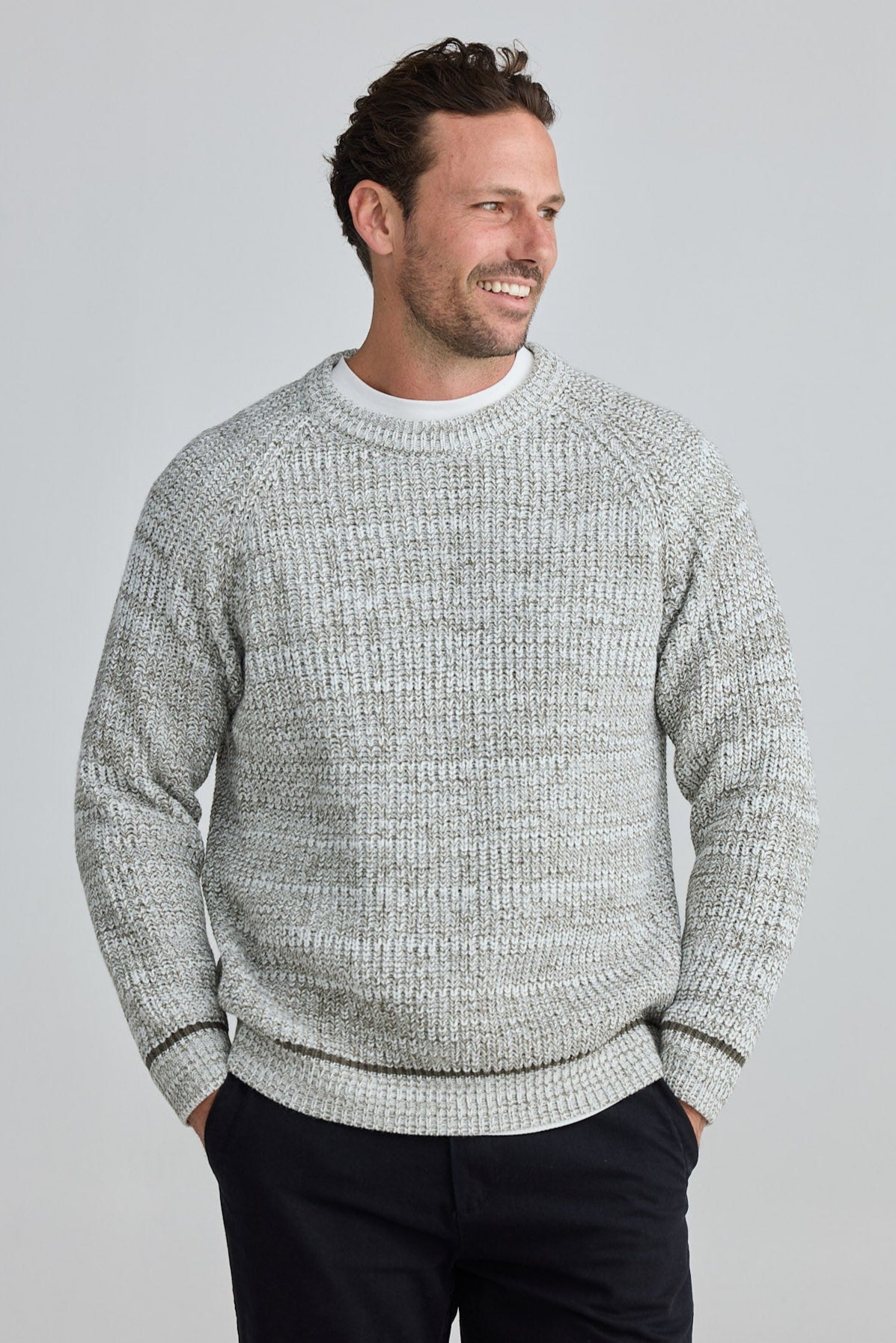 Stanford Knit - Grey Marle