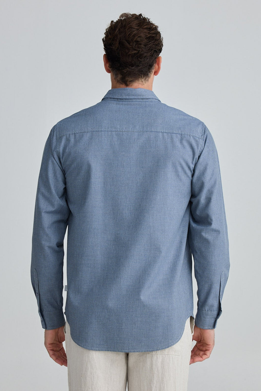 Oxford Shirt - Denim Stripe