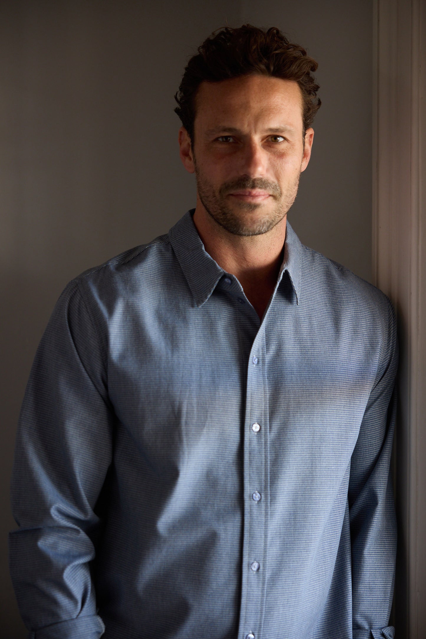 Oxford Shirt - Denim Stripe