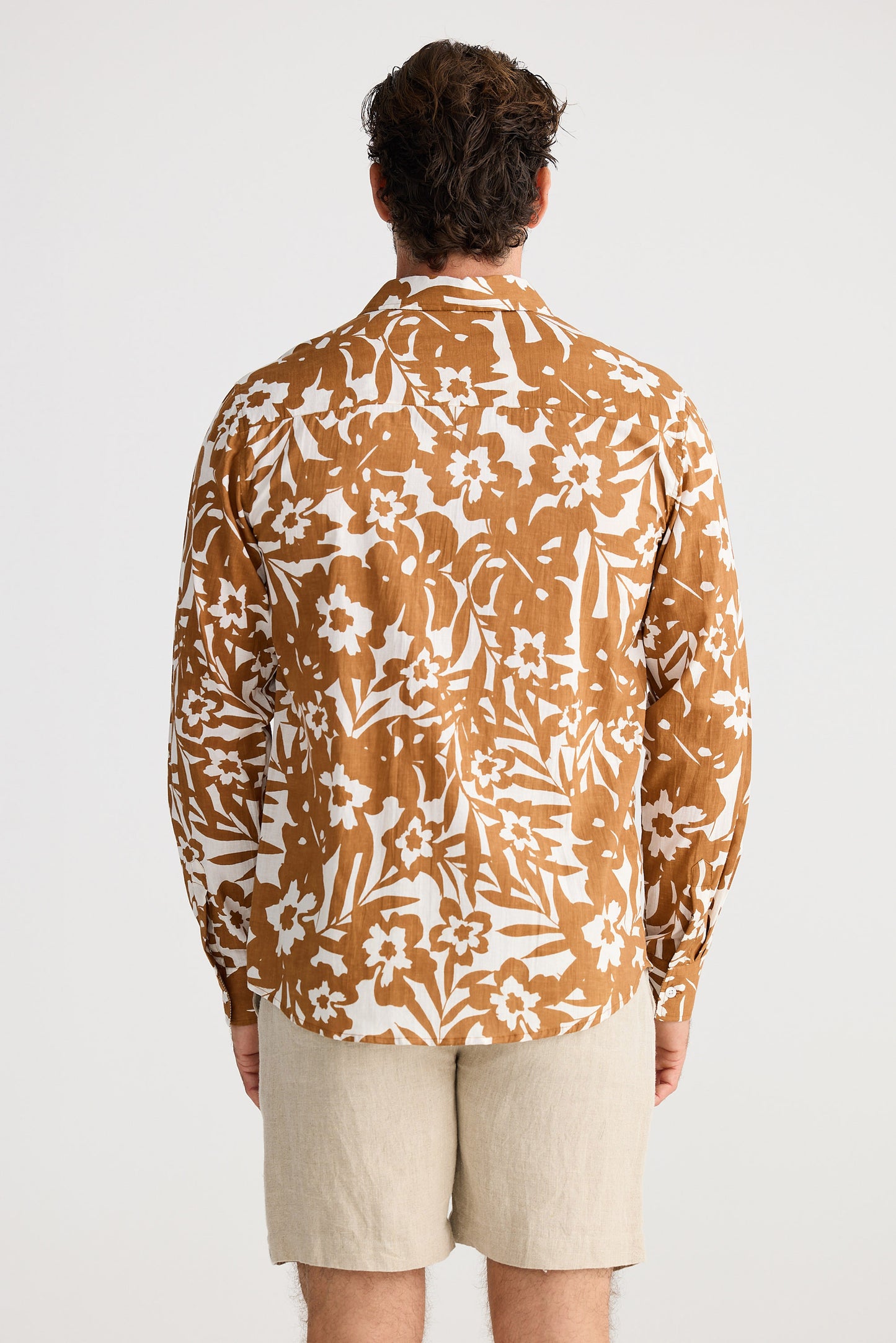 Oxford Shirt - Sand Sunburn