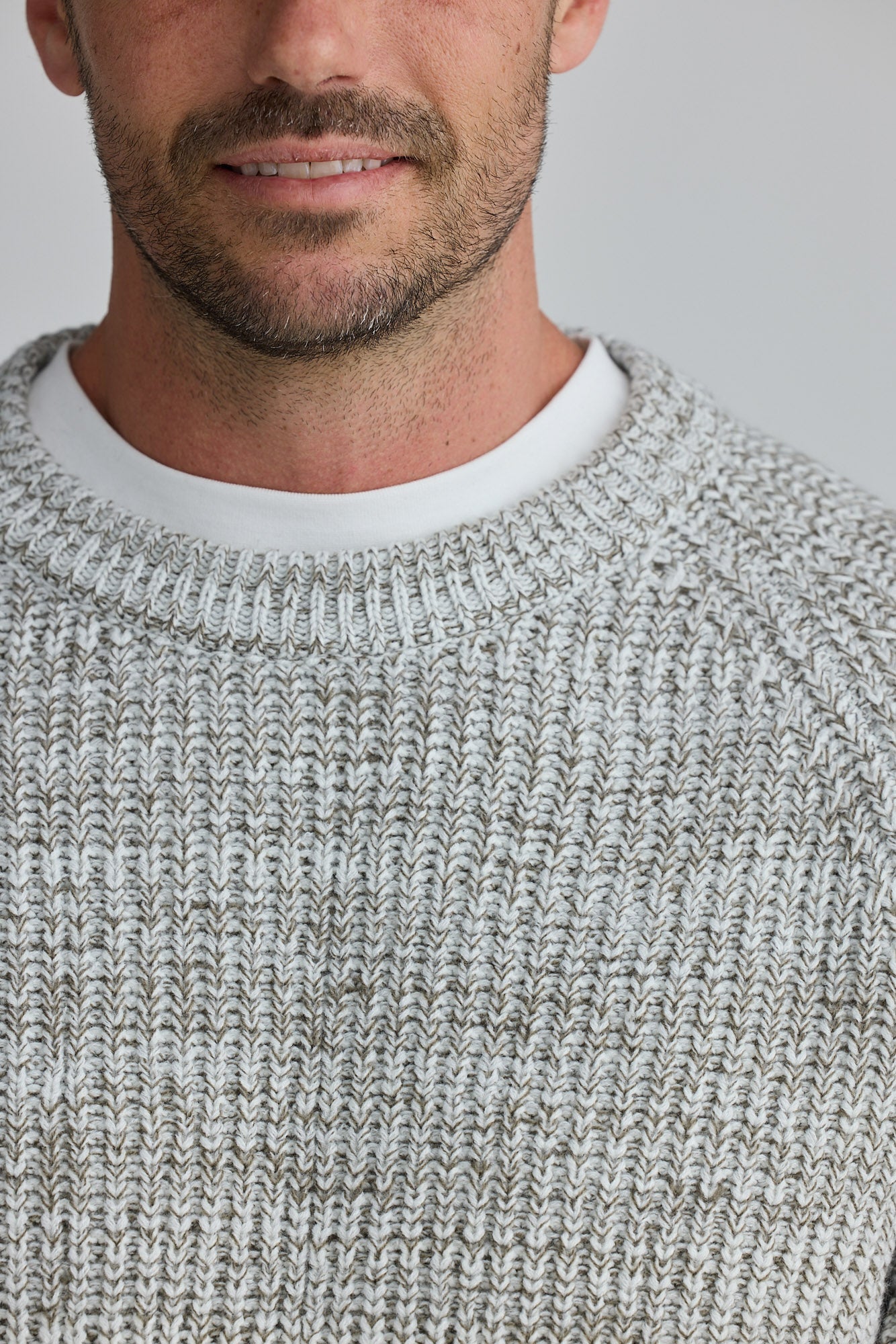 Stanford Knit - Grey Marle