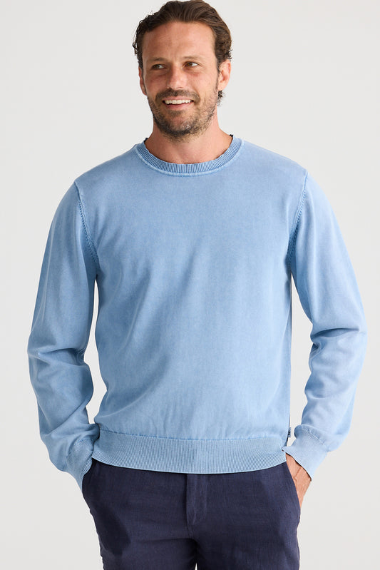 River Knit - Blue Shadow Wash