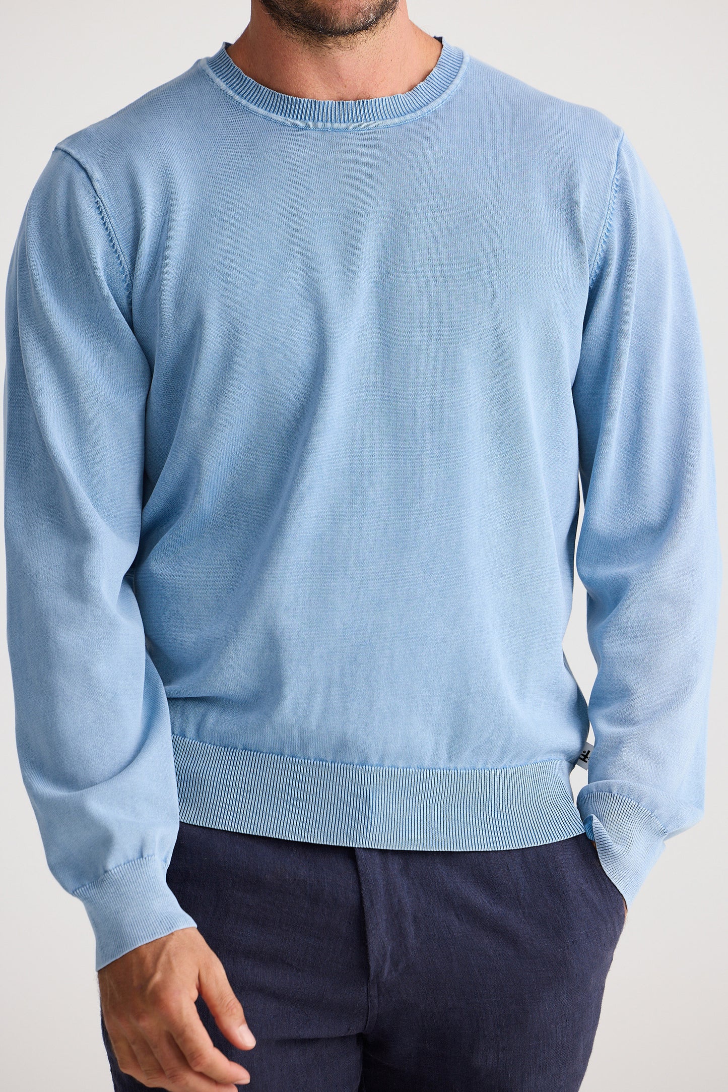 River Knit - Blue Shadow Wash